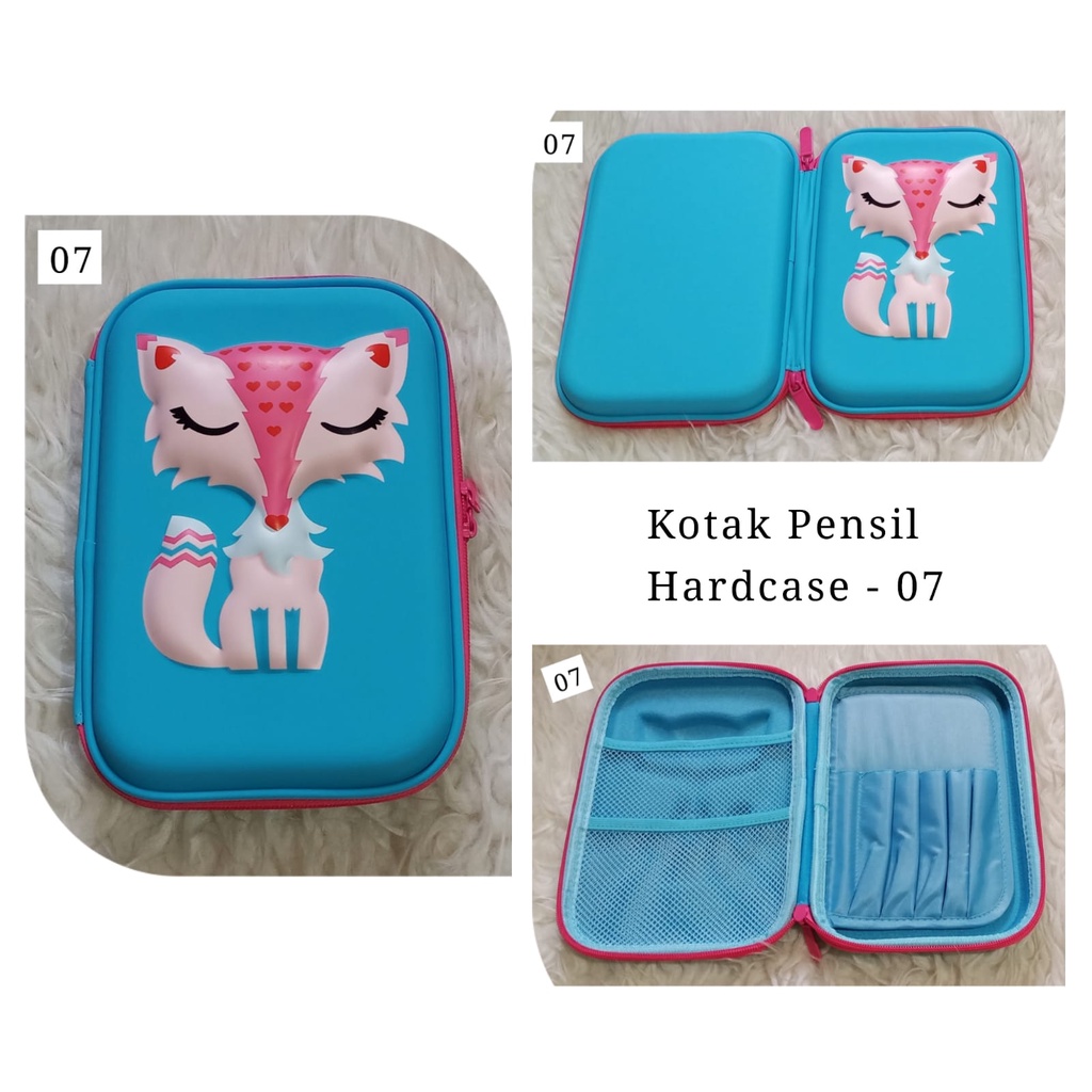 AS Kotak Pensil Hardcase bergambar kualitas impor