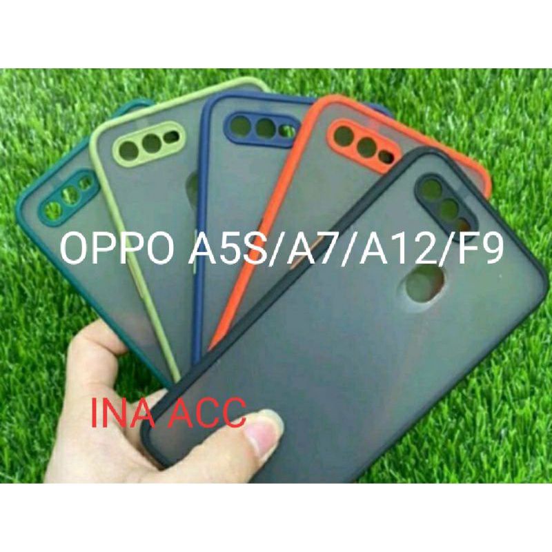 SOFTCASE AERO SLIKON CASING  OPPO A5S/A7/A12/F9/