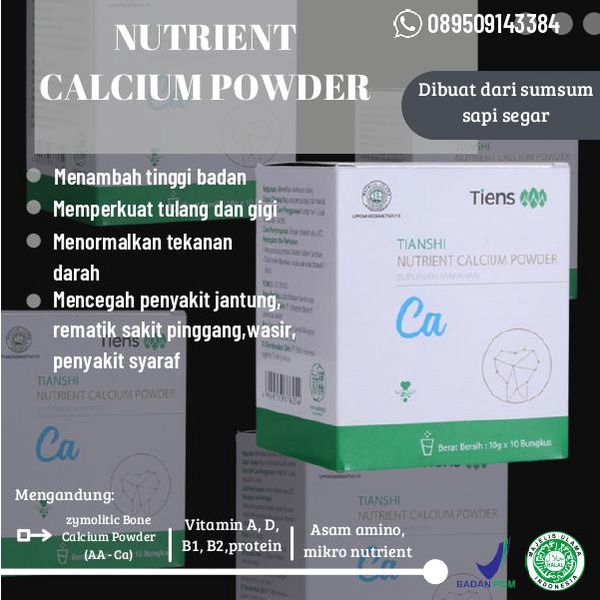 

[COD] TIENS PENINGGI BADAN ORIGINAL / SUSU PENINGGI