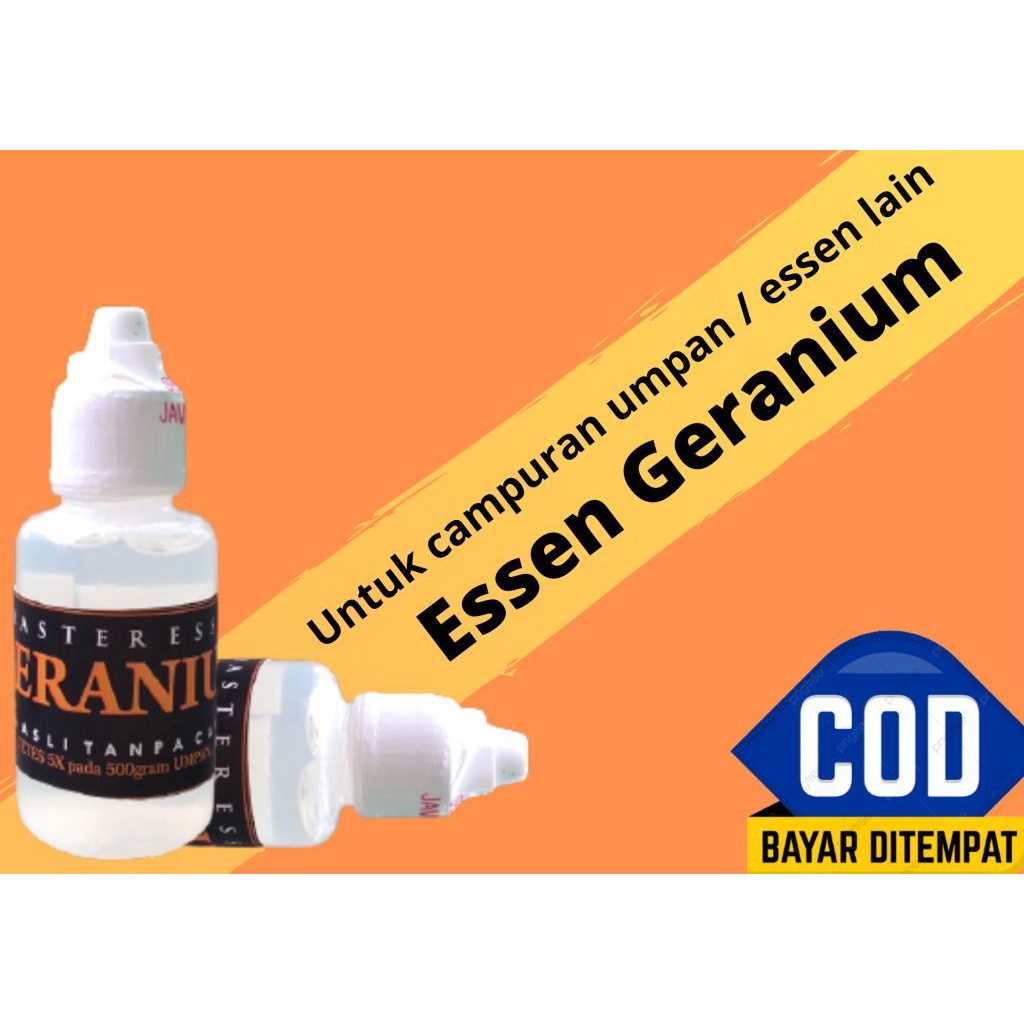 Master Essen Aroma Wangi Geranium Asli | Essen Biang Sabun Asli