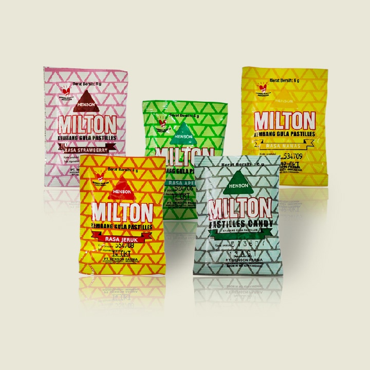 MILTON PASTILLES Sachet 5 Varian Rasa