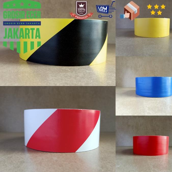 

Cuci Gudang Awal Tahun PVC FLOOR MARKING TAPE | LAKBAN LANTAI 48mm x 33m Cuci Gudang Awal Tahun