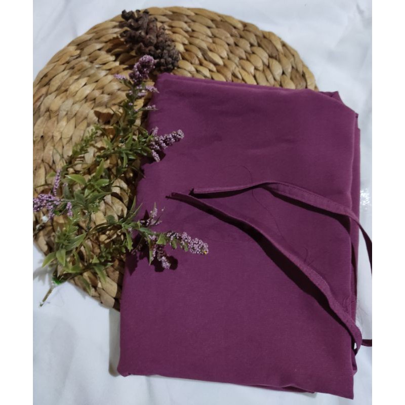 PASHMINA WOLFIS (73 cm × 180 cm) || Nasifahhijab-Lavender