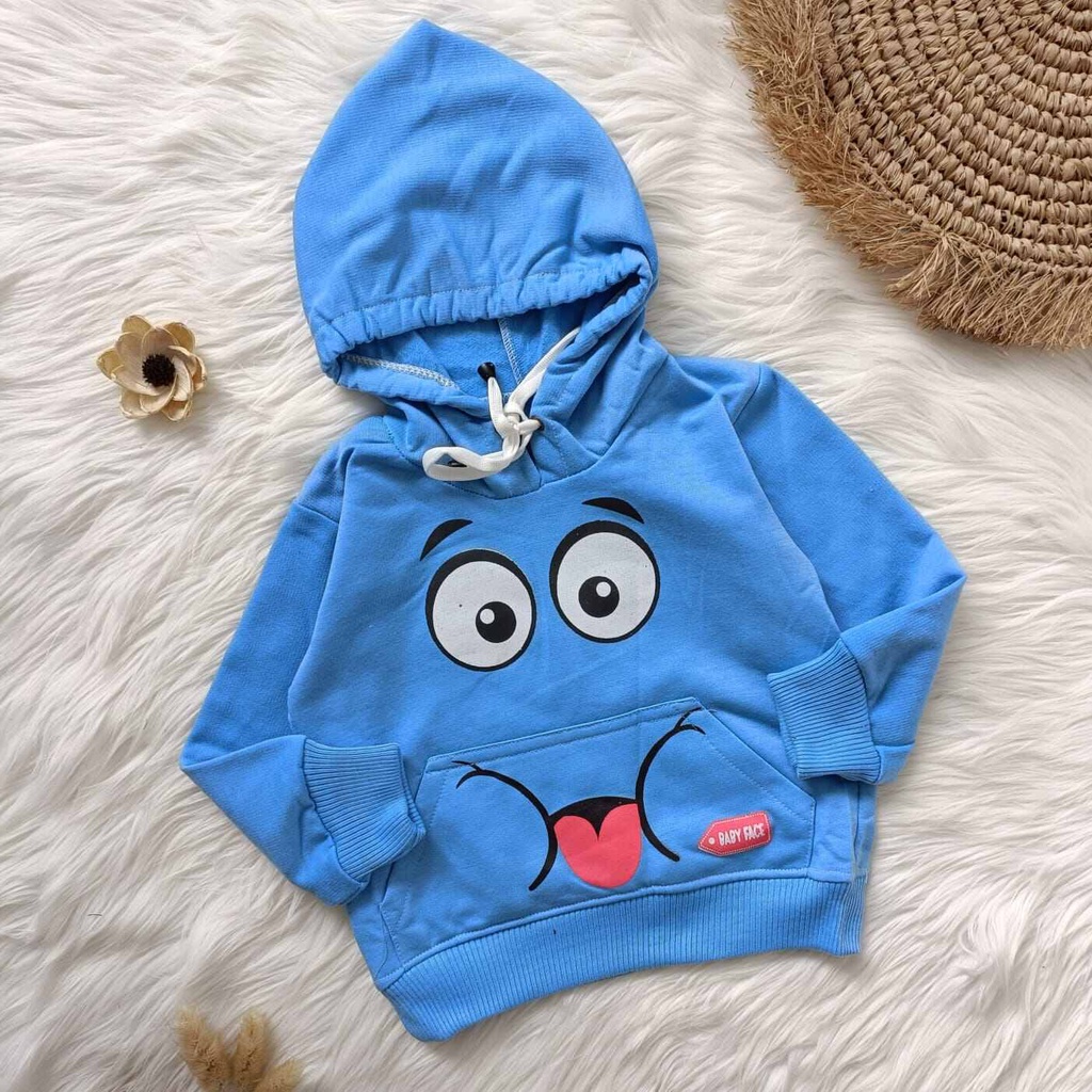 Jaket Bayi cewek cowok 3 18 Bulan Lucu Sweater Tebal