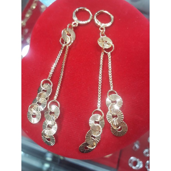 Anting Panjang Rumbai Wanita Model Terbaru Awet Tahan Lama