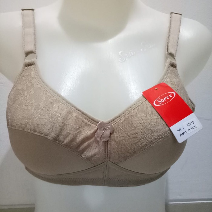 Sorex Bra 01012 Tanpa Kawat Busa Tipis | Sport Bra Wanita Perempuan Dewasa | Open Sorex