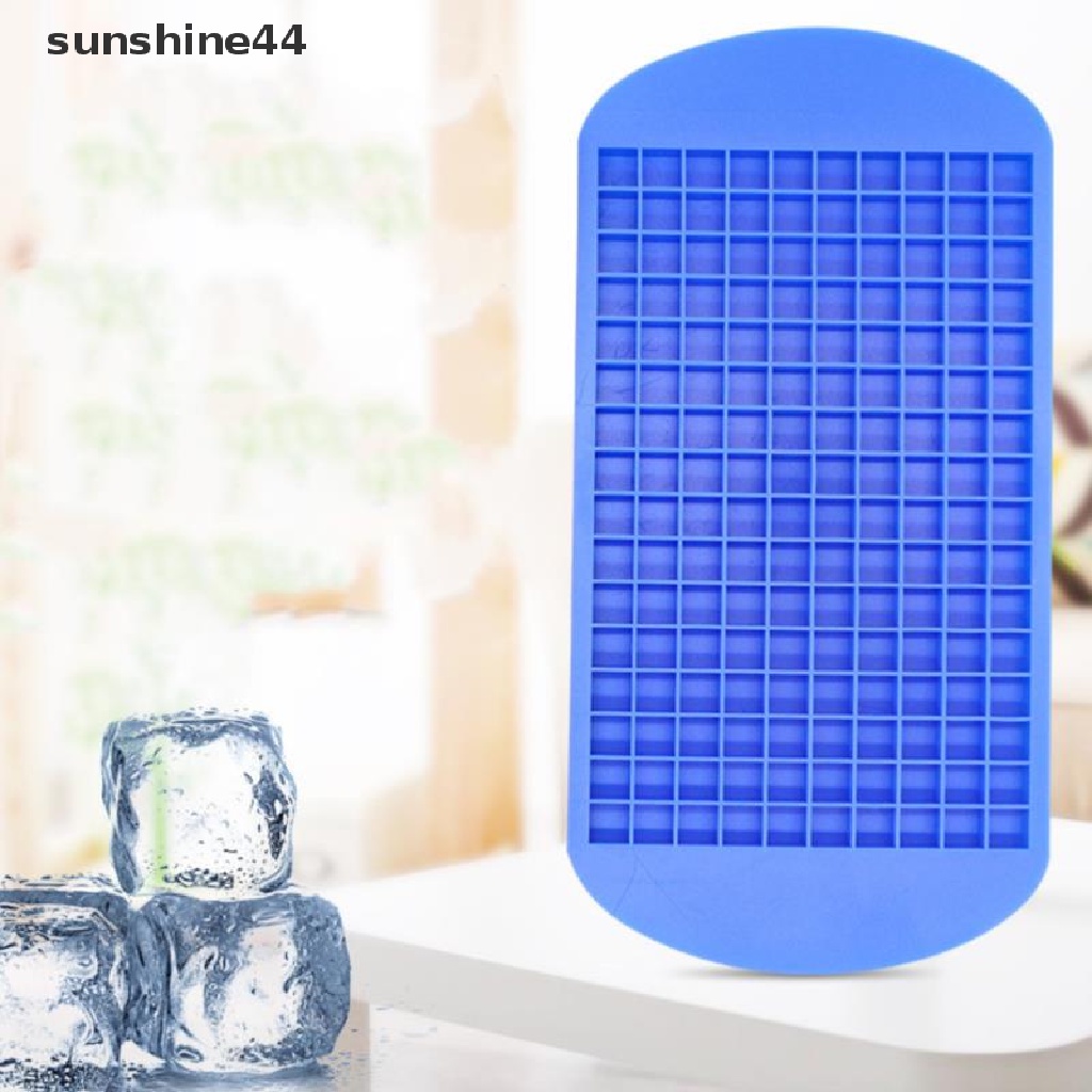 Sunshine Cetakan Es Batu / Buah Frozen Mini 160 Sekat Bahan Silikon Food Grade