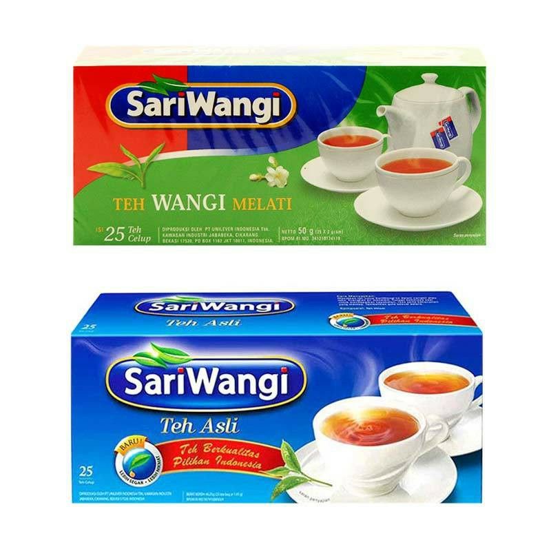 

sariwangi teh melati (1 pack isi 25 kantong teh)