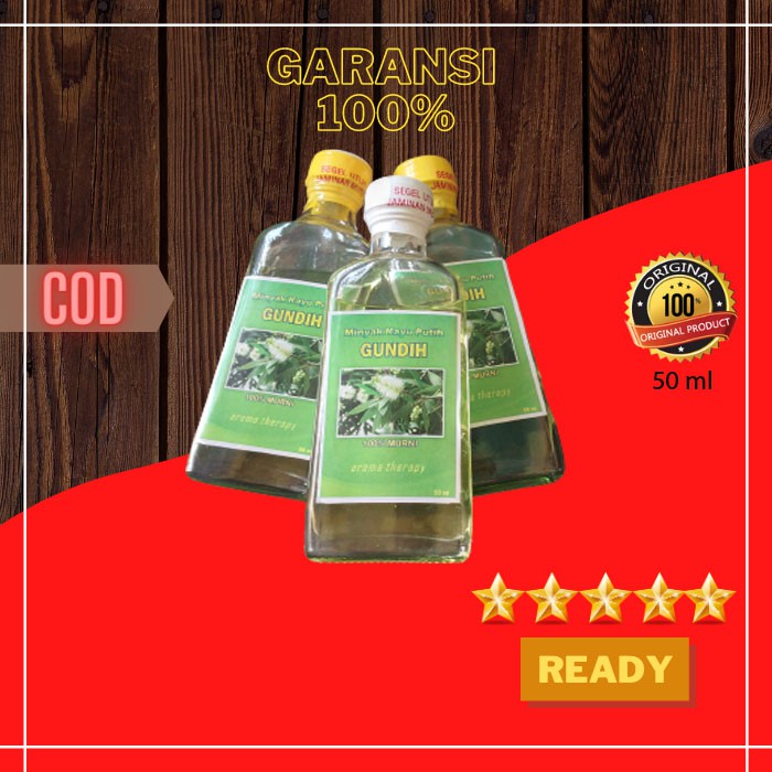 DISTRIBUTOR!!! 50ml Minyak kayu Putih Murni /Perawatan /Minyak Asli Gundih /Minyak Kayu Putih Gundih