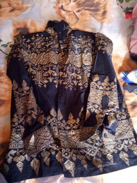 Diskon Bswart Batik Hrb026 Kenongo Padi Pekalongan M L Xl Batik Pria Murah Modern