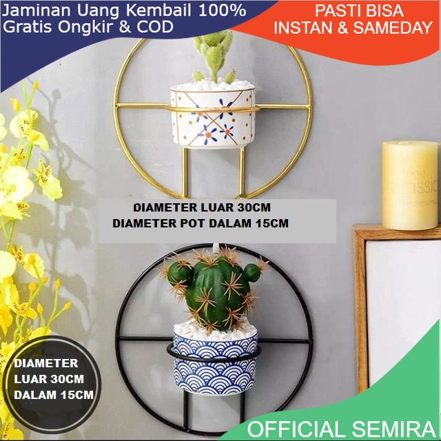 STANDING LINGKARAN DINDING/STANDING POT BUNGA/RAK BUNGA BESI/RAK BUNGA MURAH/RAK POT TANAMAN