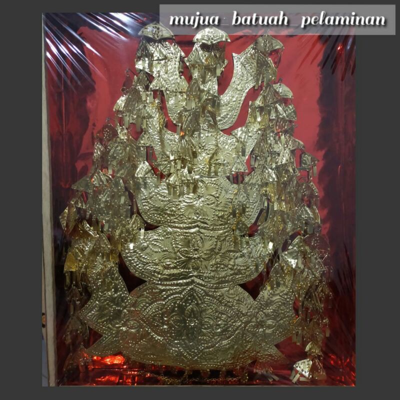 Mahkota Hiasan Kepala Bulang Batak Mandailing Pengantin