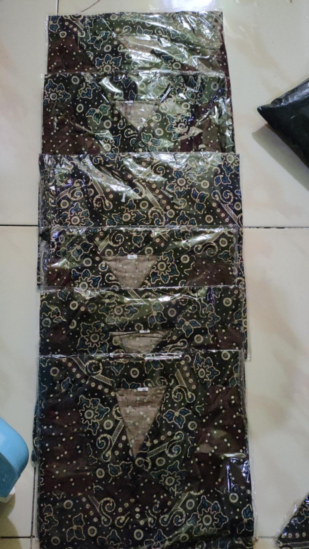 Batik Dolby Dolbi Dobby Doby Tenun Sutra Tulis Katun Atbm Baton Sarimbit Couple Pkl Hem Sogan Srg30x