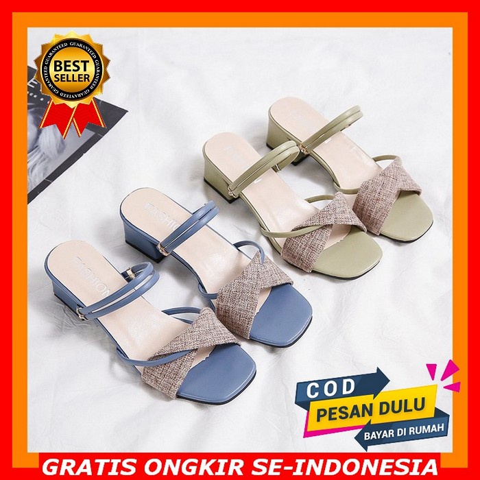 Hils Wanita Import Pesta Kerja Kondangan Murah Terbaru Hak Tahu Kokop Abbushoes Hs 94 High Heels Abb
