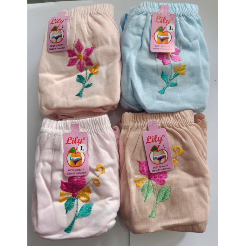 12 PCS/BEEE_91/Grosir Celana Dalam Wanita Lusinan | Cd Perempuan / Underwear E