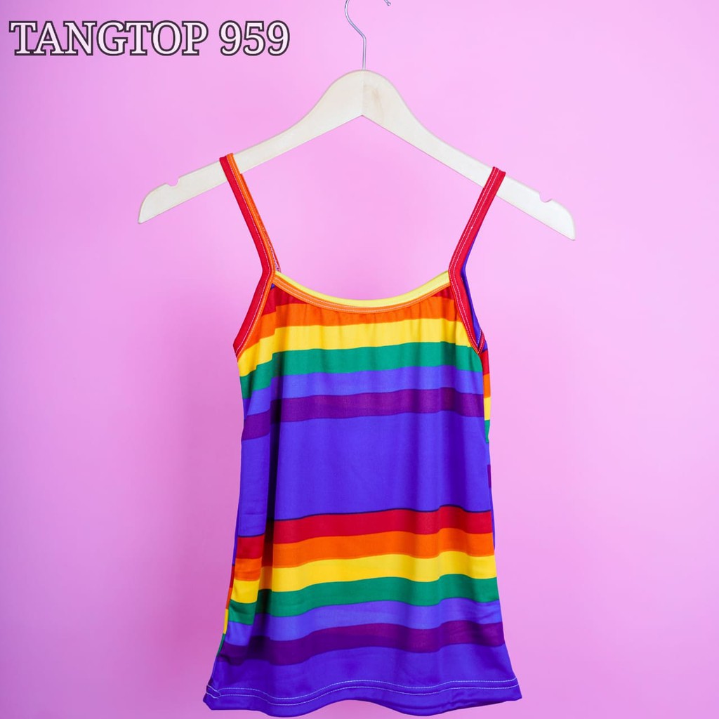 SF - TankTop Deca Tdye / Atasan Wanita Tangtop Triana Tie Dye Tali Kecil / Tang Top Tali Spaghetti-TANK  959