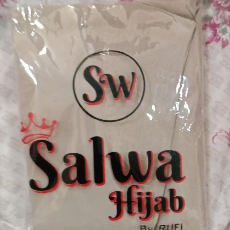 TERBARU!! KHIMAR 2LAYER BERSWAROSKY CHANEL-Coklat mocaa muda