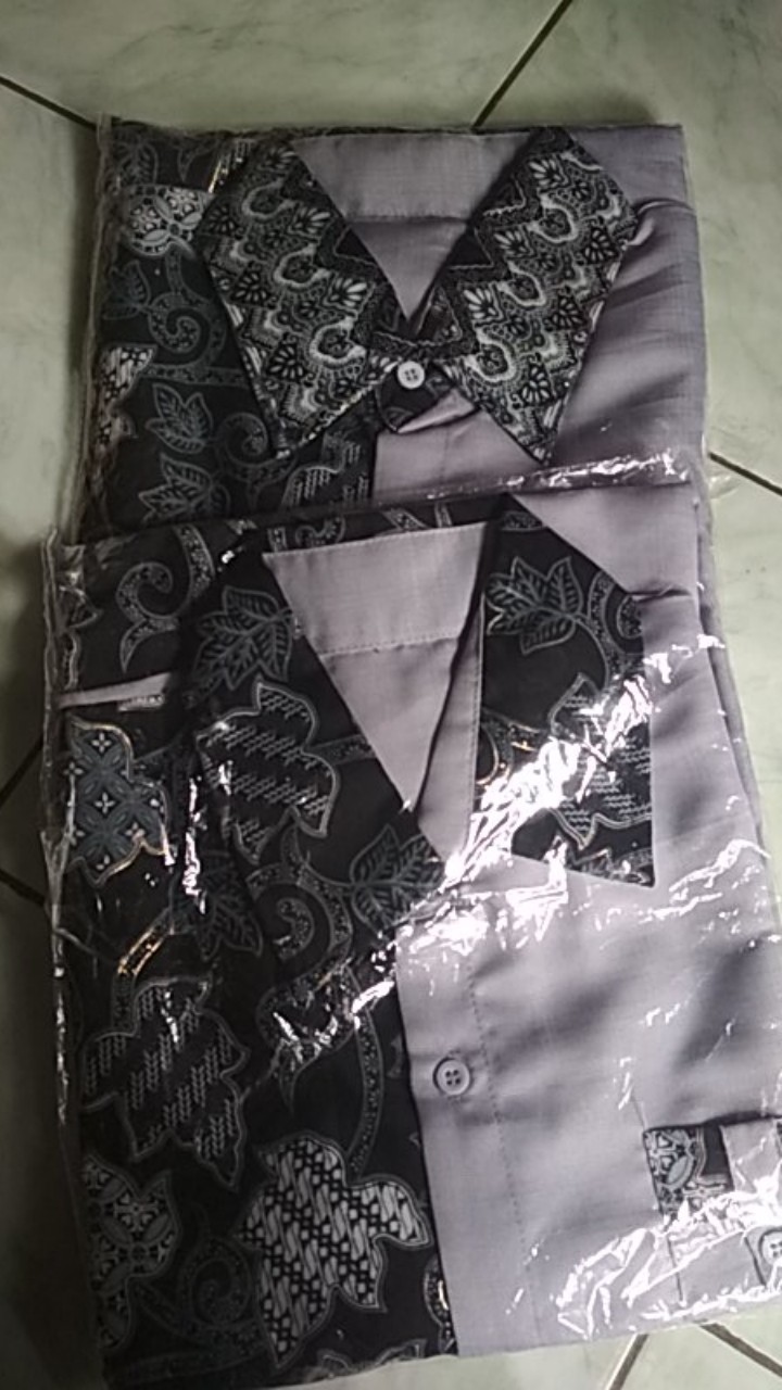 Bm Pakaian Atasan Pria Formal Kemeja Batik Ridwan Good Quality