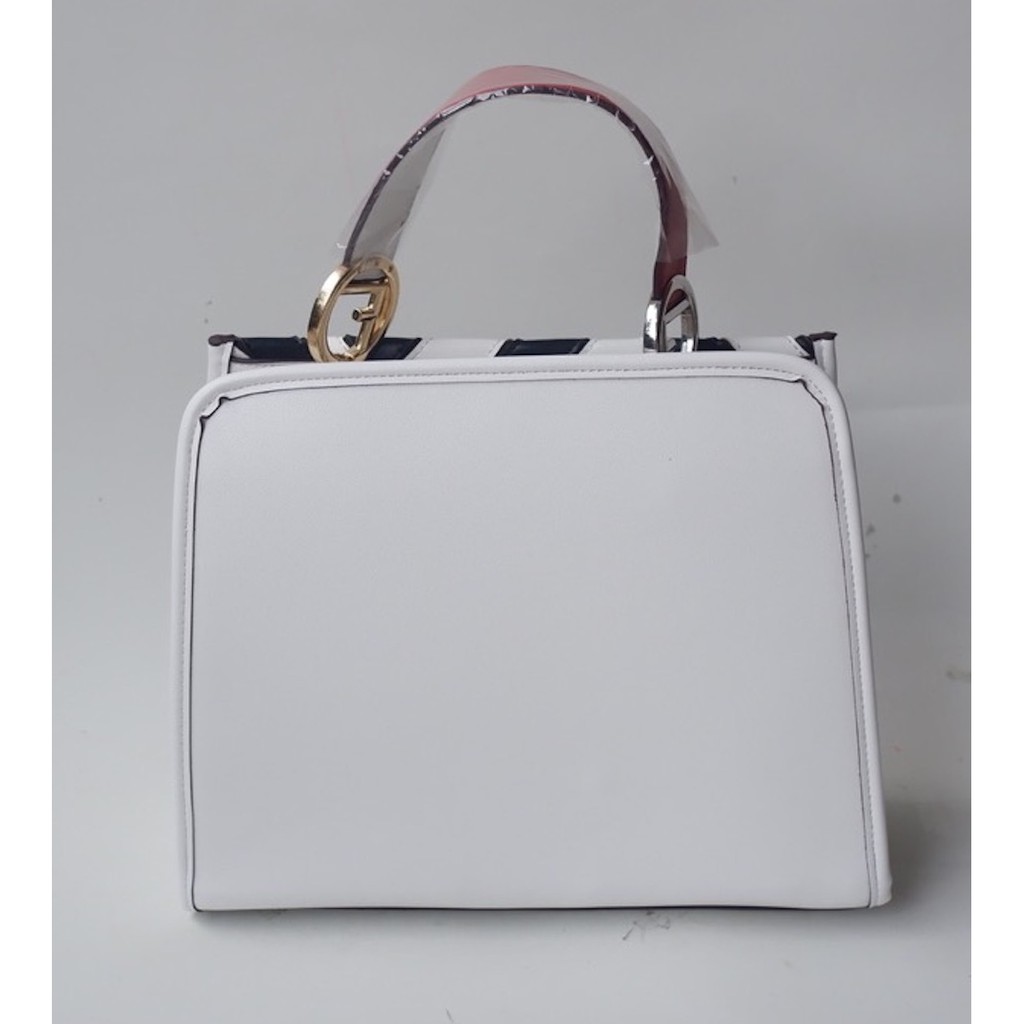 Runaway Handbag Fendi import Large PU embosed F Logo / Tas selempang