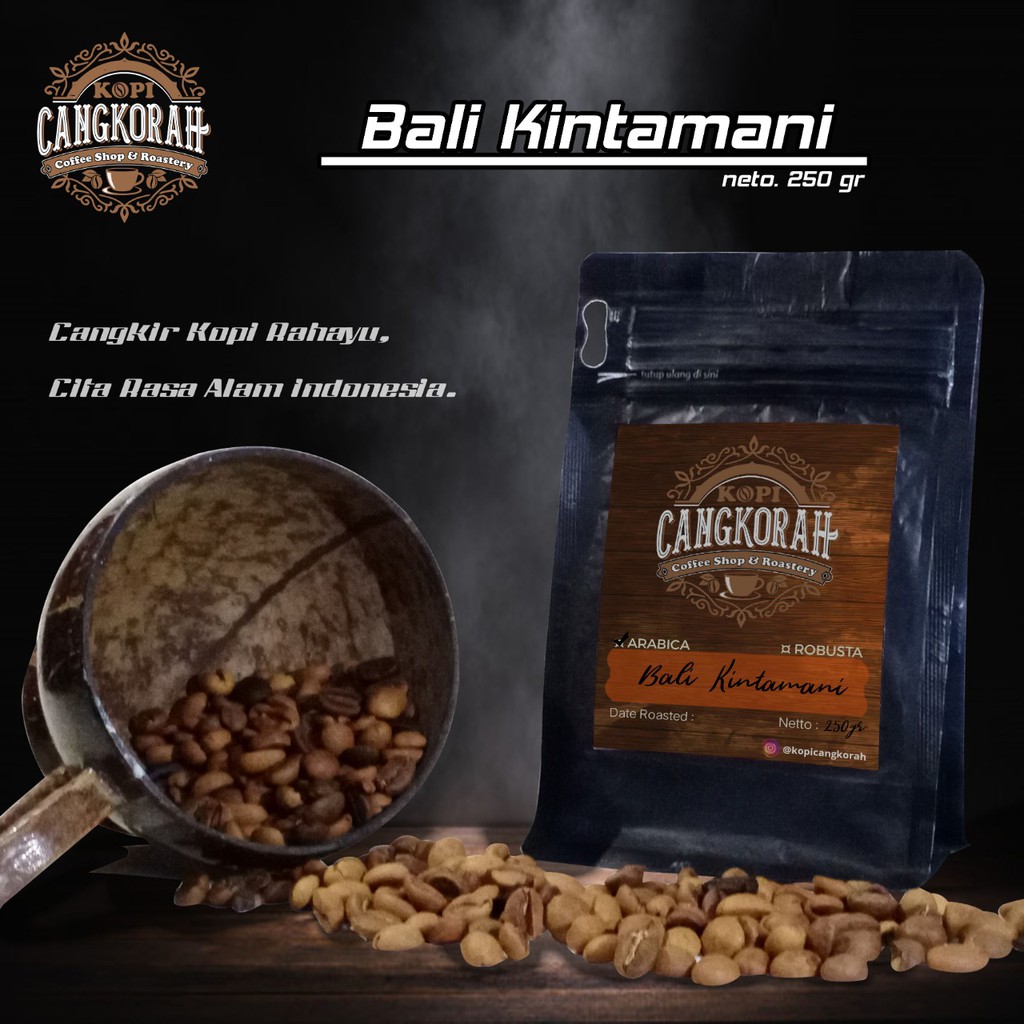 

Arabica Bali Kintamani | MEDIUM ROAST | POWDER