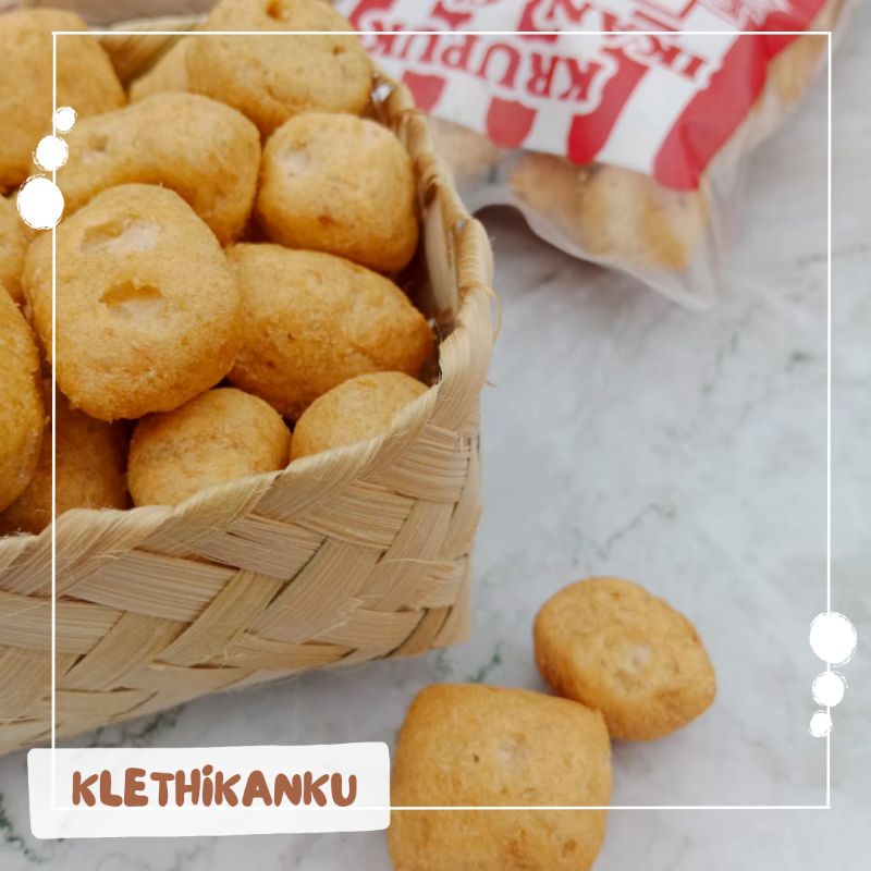 

Krupuk Ikan Tengiri 60 gram / Oleh-oleh Cilacap