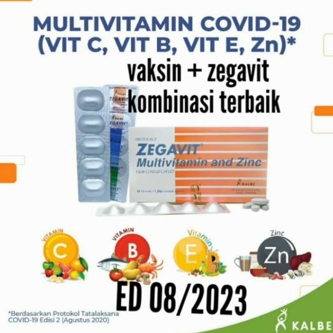 Zegavit Multivitamin / Zegase Multivitamin Kalbe Farma Lc