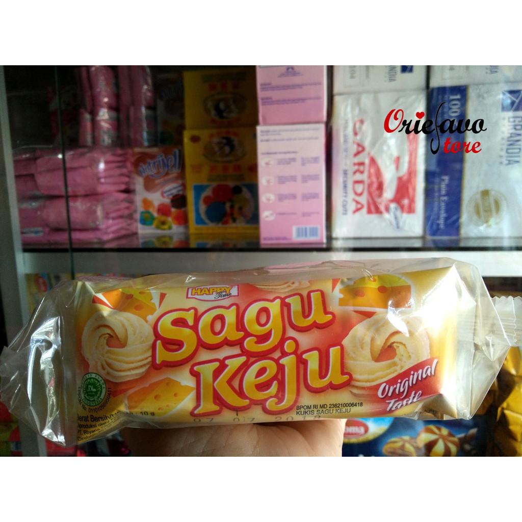 

Sagu Keju Happy Time (1 Pak Isi 20 Pcs)