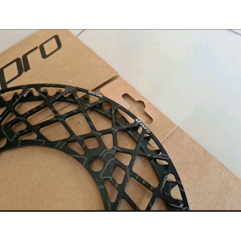 Chainring Litepro 53 T spider chain ring crank spyder 53T BCD 130 MM Single Speed Crank Sepeda Lipat Roadbike Balap