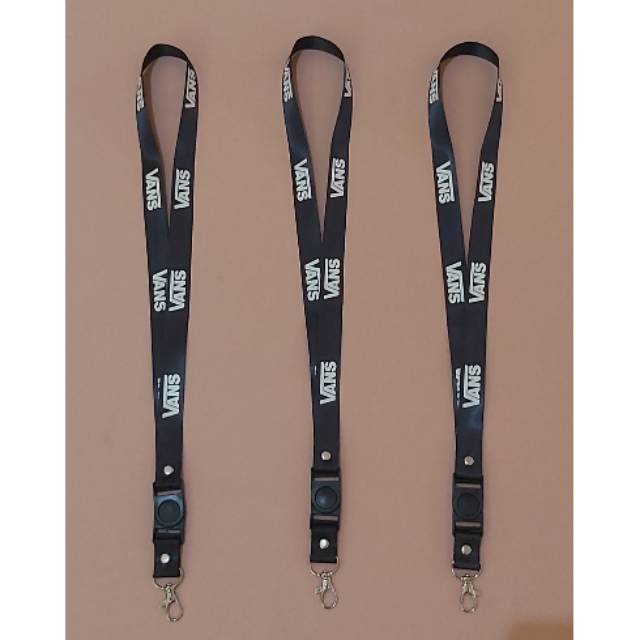 

LANYARD VANS ORIGINAL / TALI LANYARD STRAP VANS / GANTUNGAN ID CARD VANS