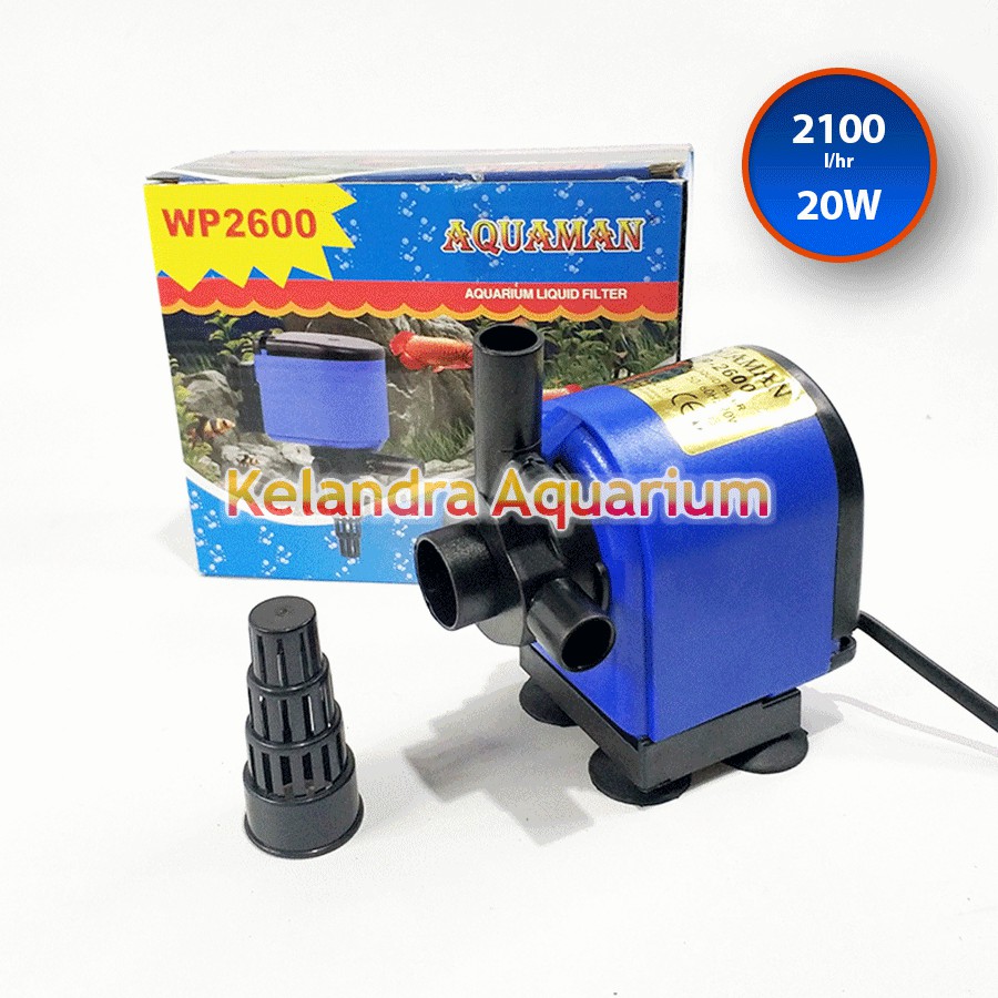 Pompa Celup AQUAMAN WP 2600 Low Watt Original