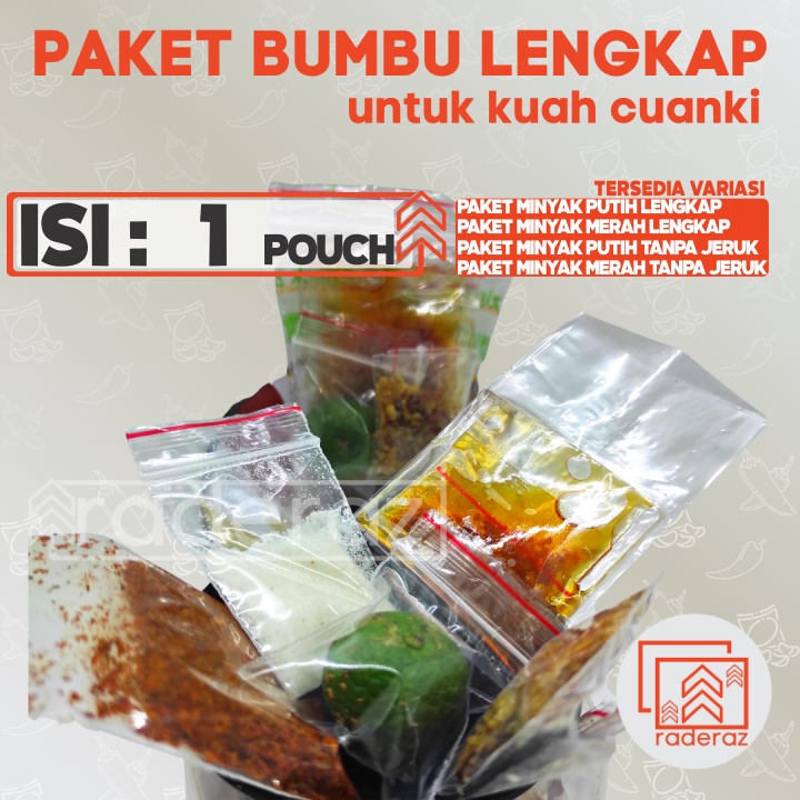 Jual Paket Bumbu Cuanki Super Lengkap Untuk 1 Porsi By Raderaz Bisa