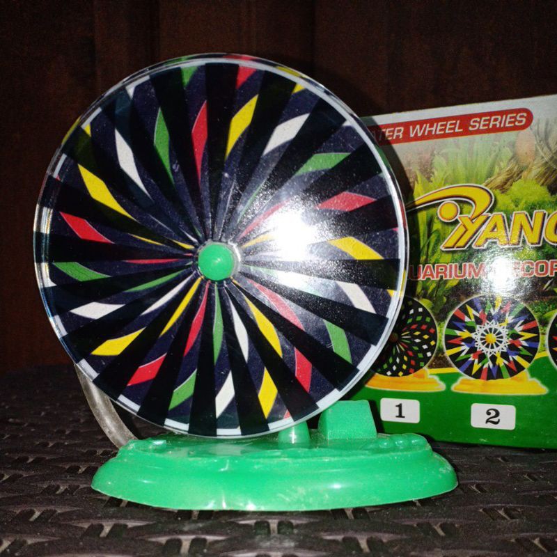 Hiasan Aquarium Kincir Air Mini Mainan Aerator