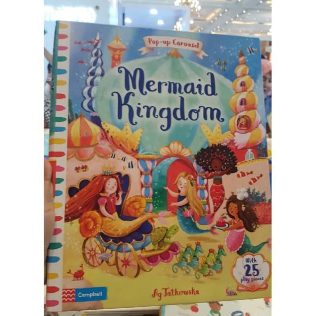Pop up Book Campbell mermaid Kingdom