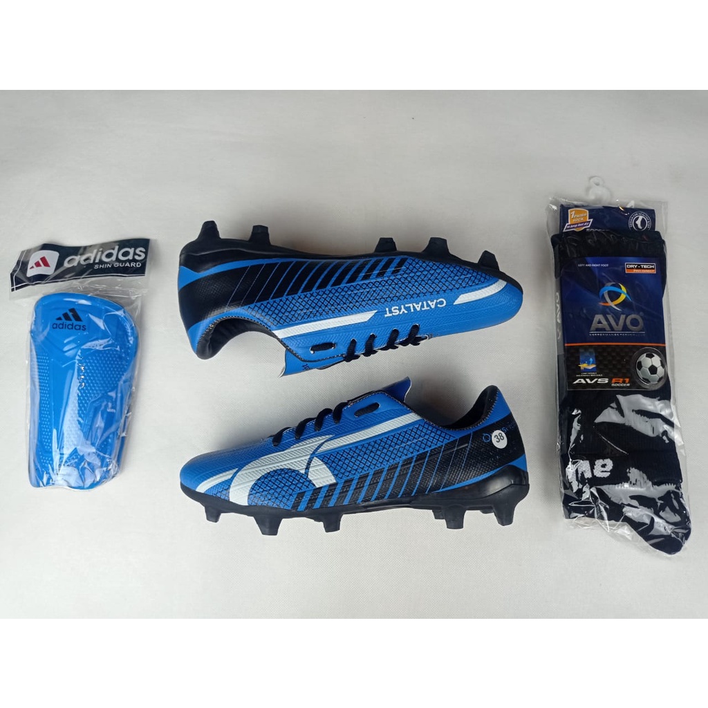Paket komplit sepatu bola bisa dijahit sol ukuran 38-42-6