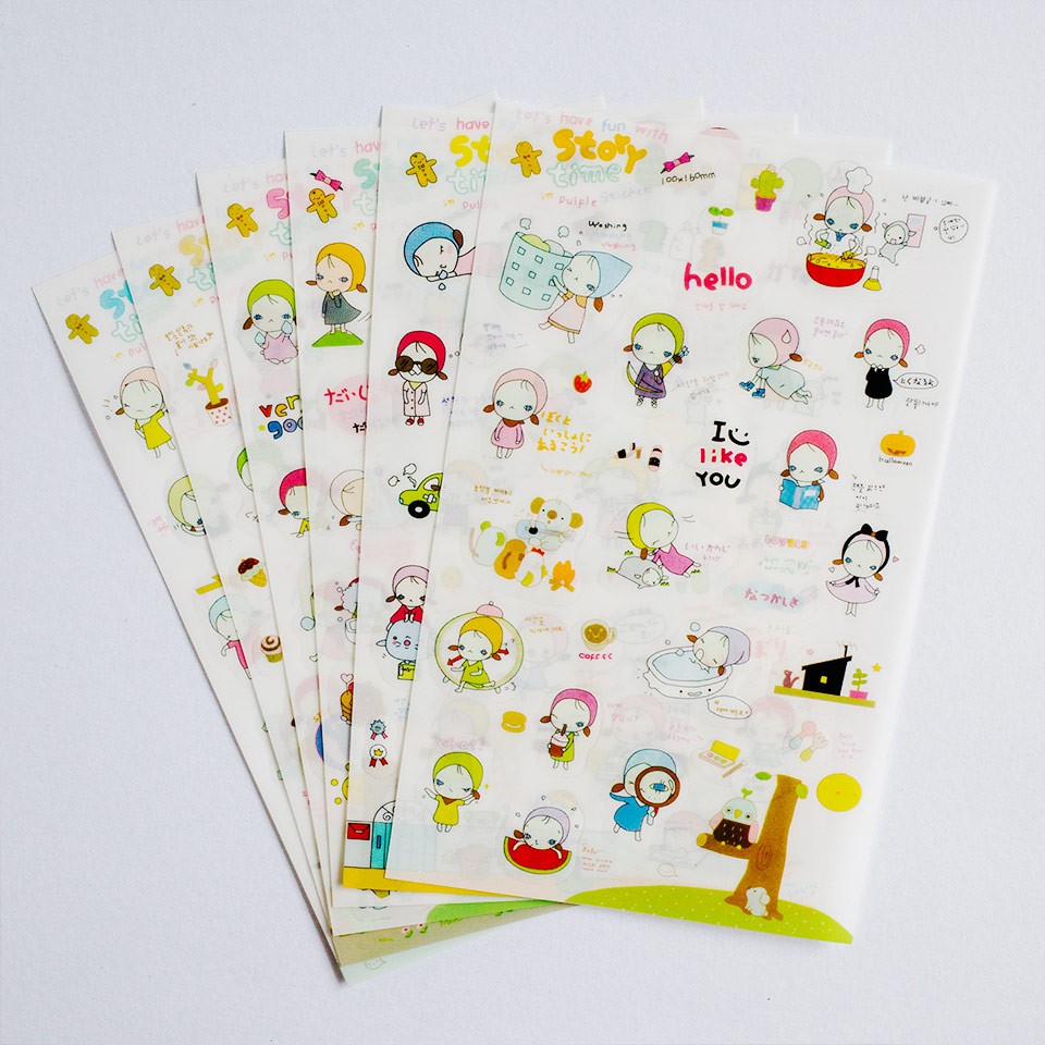 

STORY TIME PULPLE DIARY DECO STICKERS