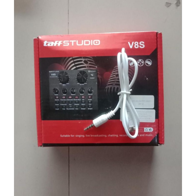 KABEL SOUNDCARD V8 V8S TAFFWARE TAFFSTUDIO 100% ORIGINAL