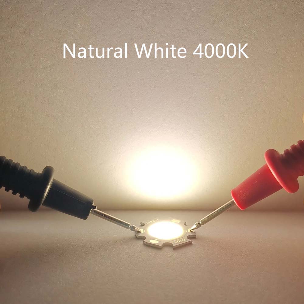 QUINTON DIY LED Bead 300mA LED COB Chip LED Source Lamp Ceiling Lamp High Power Spotlight Round Light Lamp 3W 5W 7W 10W Light Bulb