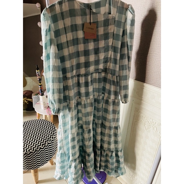 Dress Jadore / Midi dress crincle