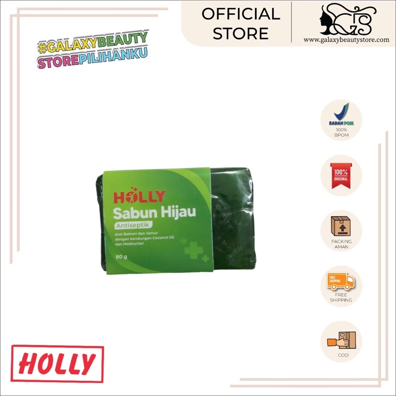 HOLLY SABUN HIJAU ANTISEPTIK  / SABUN ANTISEPTIK