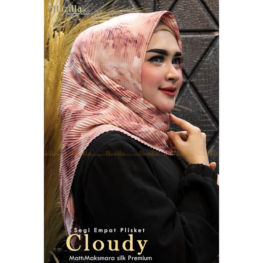 Jilbab Segi Empat Motif Plisket Polycatton Ori Nazilla-5