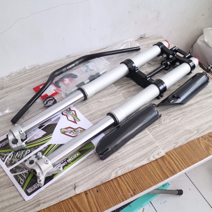 Upside Down USD KLX Shock Depan Upsidedown Cross EXPEDITION REAL JUMP