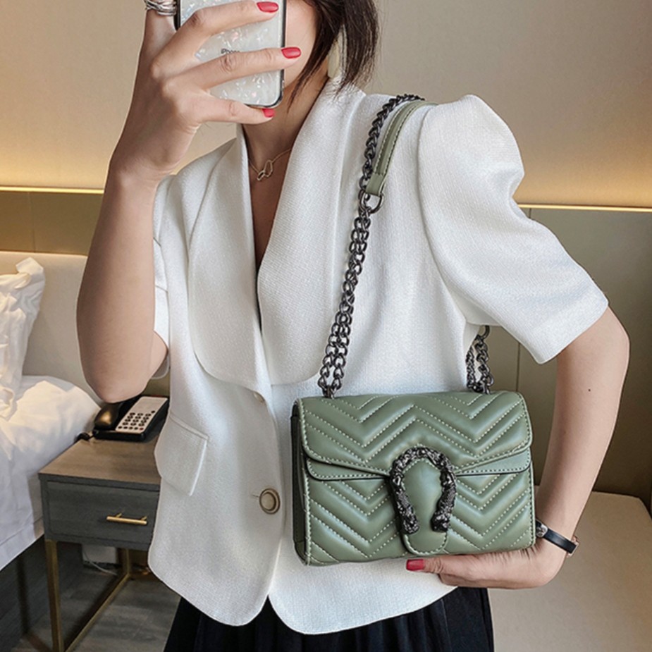 TASHAPPY CR7332 tas SELEMPANG Elegant wanita import model korea supplier tas import 1KG 2TAS LT1264