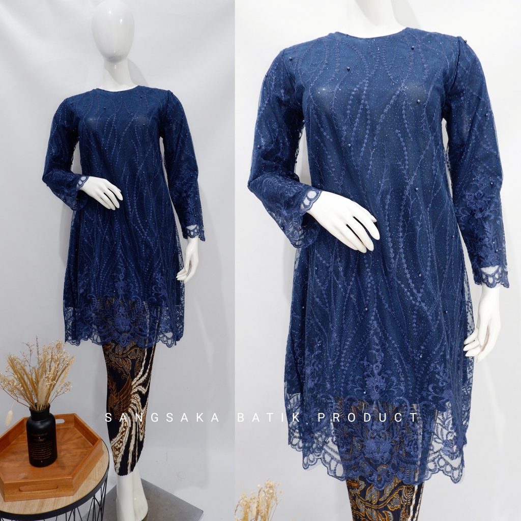 Kebaya Tunik / Tunik Brokat / Kebaya Modern / Kebaya tile / Kebaya Favorite / Batik Couple