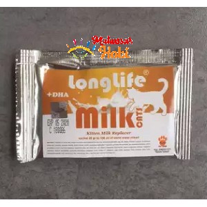 Susu Kucing Longlife COKLAT Baby Kitten Milk Replacer Long Life 20gr