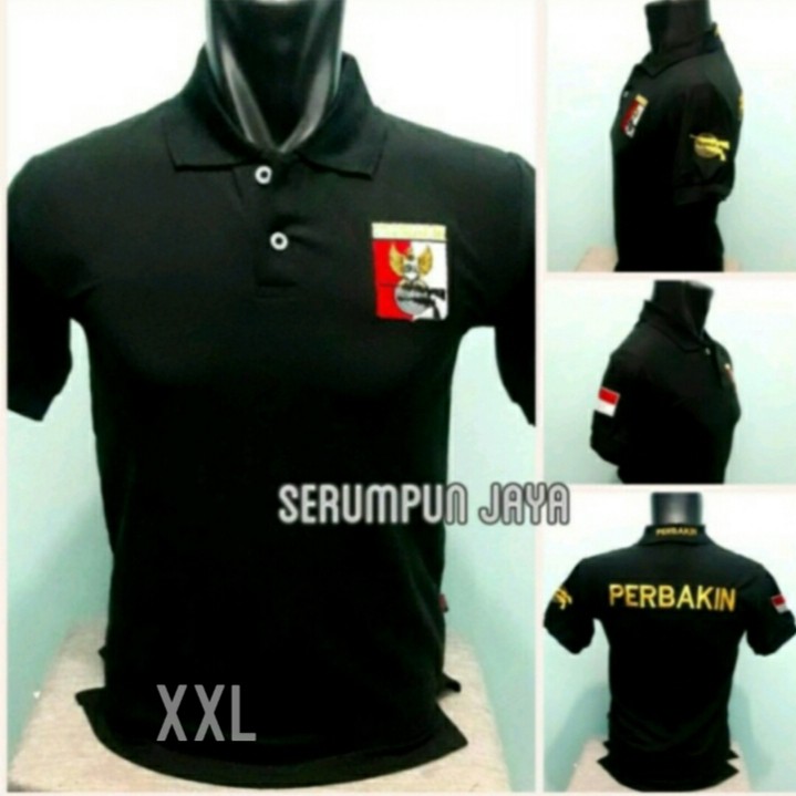 GROSIR KAOS KERAH PERBAKIN XXL-POLO PERBAKIN INDONESIA-PERBAKIN BORDIR-SERAGAM PERBAKIN