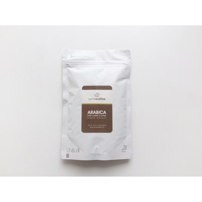 

Rumacoffee Arabica Luwak Coffee 100 Grams - kkp888