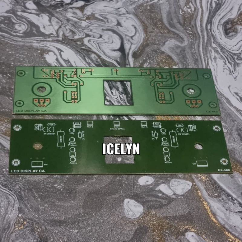 PCB Panel Depan Led Box CA