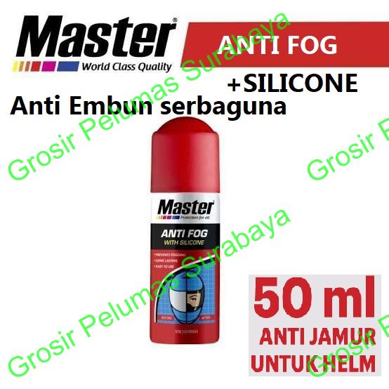 Cairan Anti Embun Spray - Master Anti Fog Kaca mobil , Helm , cermin Anti kabut semprot Anti jamur