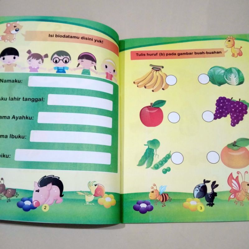 BUKU ANAK BUKU TES IQ 64 HALAMAN (21×28CM)