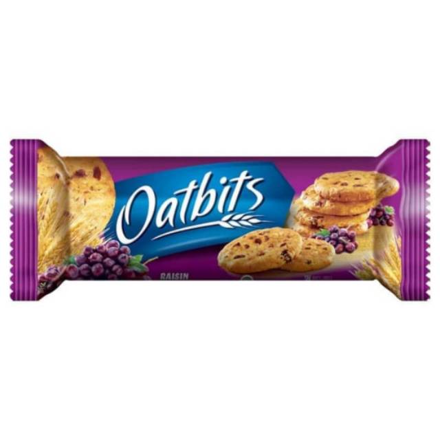 

Biskuit Oatbits Raisin Roll 110gr